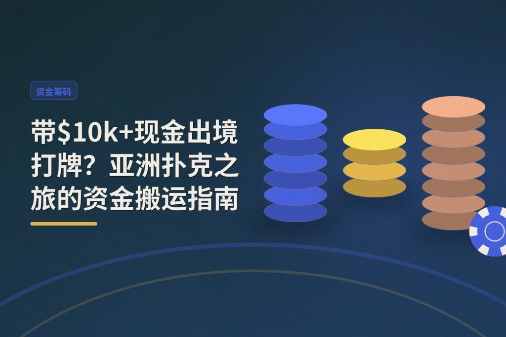 https://www.reddit.com/r/poker/comments/1ue3ptg/anyone_got_experience_playing_poker_in_asia_and/ - 带$10k+现金出境打牌？亚洲扑克之旅的资金搬运指南