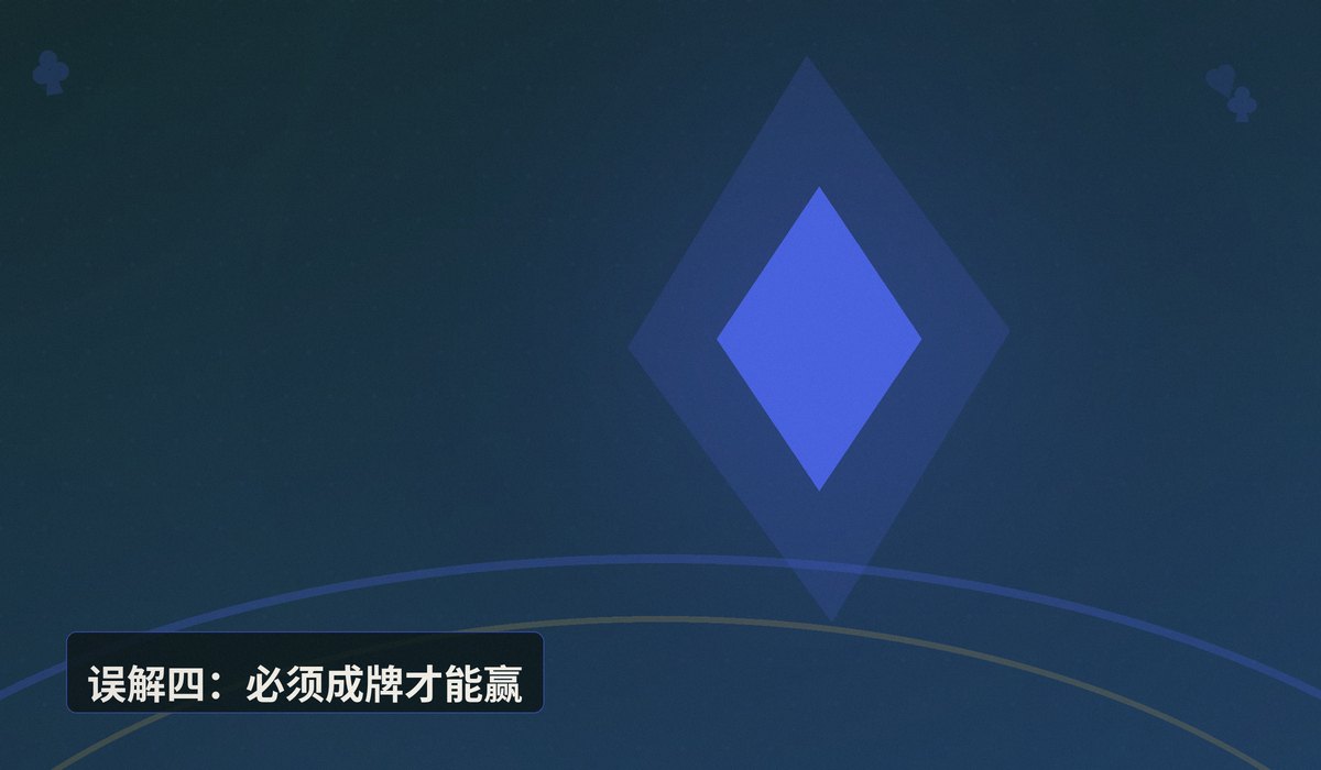 德州扑克常见误解有哪些 - 德州扑克常见误解有哪些？六个认知陷阱帮你避开弯路
