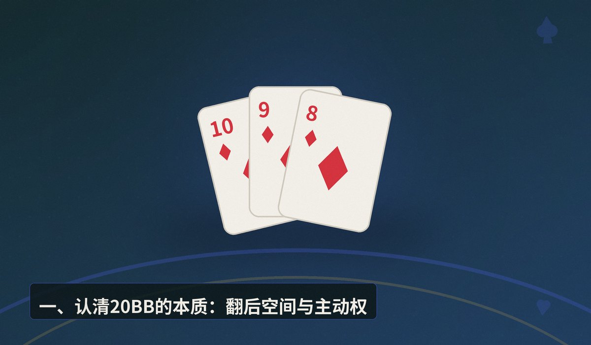 20BB短码MTT打法 - 20BB短码MTT生存指南：推弃策略与ICM决策全解析