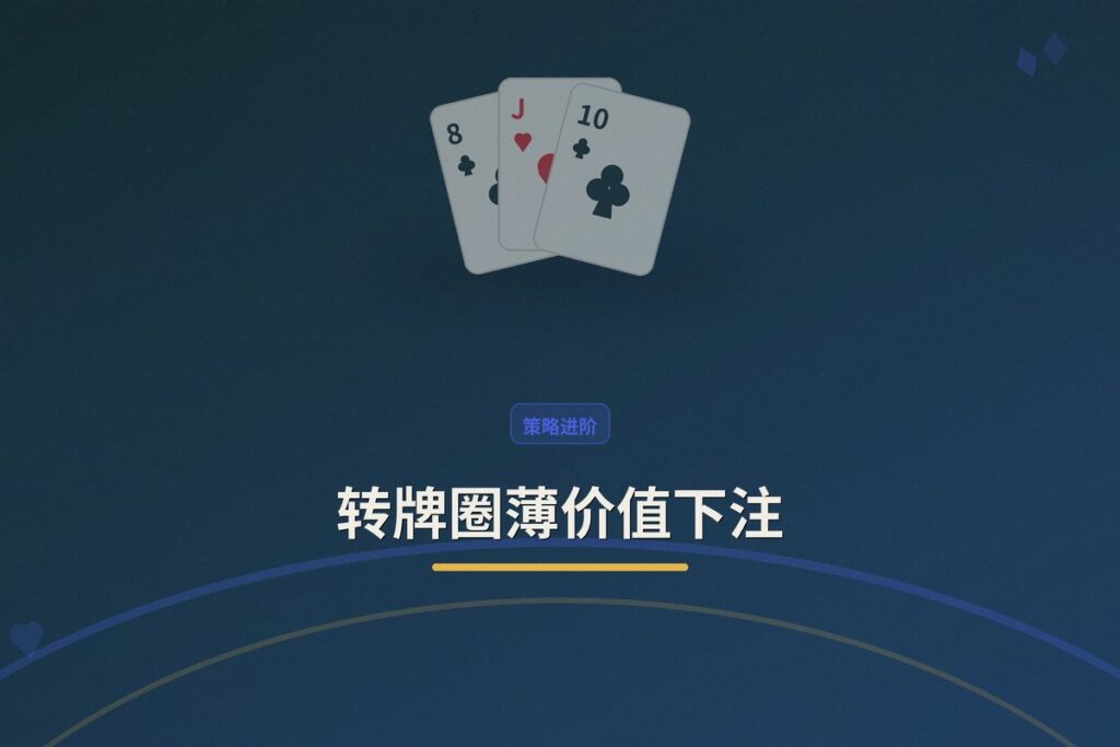 转牌圈薄价值下注思路 - 转牌圈薄价值下注:三个关键决策维度帮你榨取最大利润