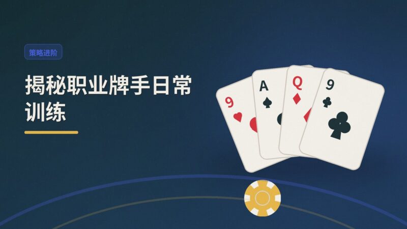 职业牌手的日常训练是怎样的 - 揭秘职业牌手日常训练：从范围构建到心理博弈的全流程