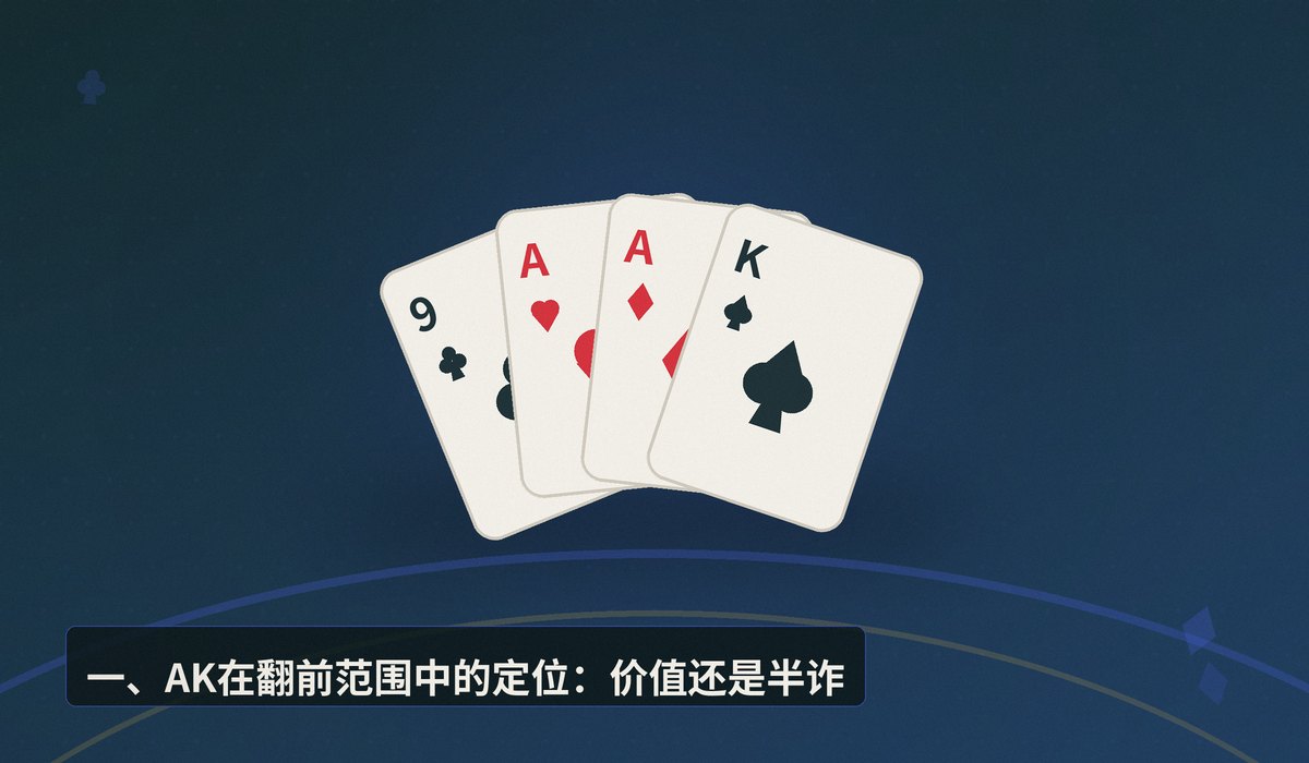 AK翻前3bet技巧与范围 - AK翻前3bet技巧与范围:如何用AK最大化翻前价值