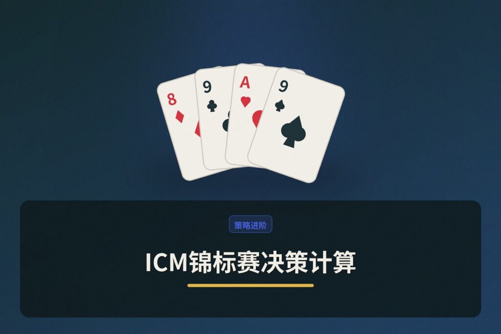 ICM锦标赛决策计算 - ICM锦标赛决策计算：三个关键场景帮你规避致命失误